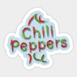 Chili Peppers Sticker